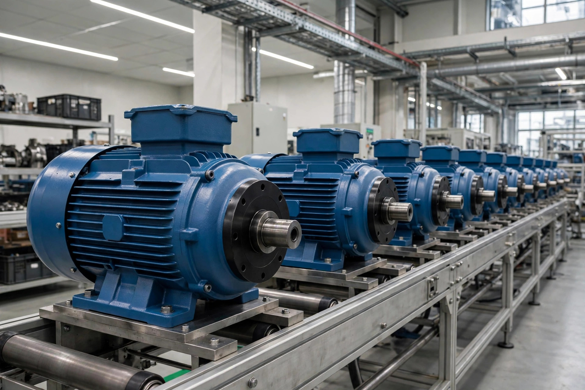 Electric motor bearings